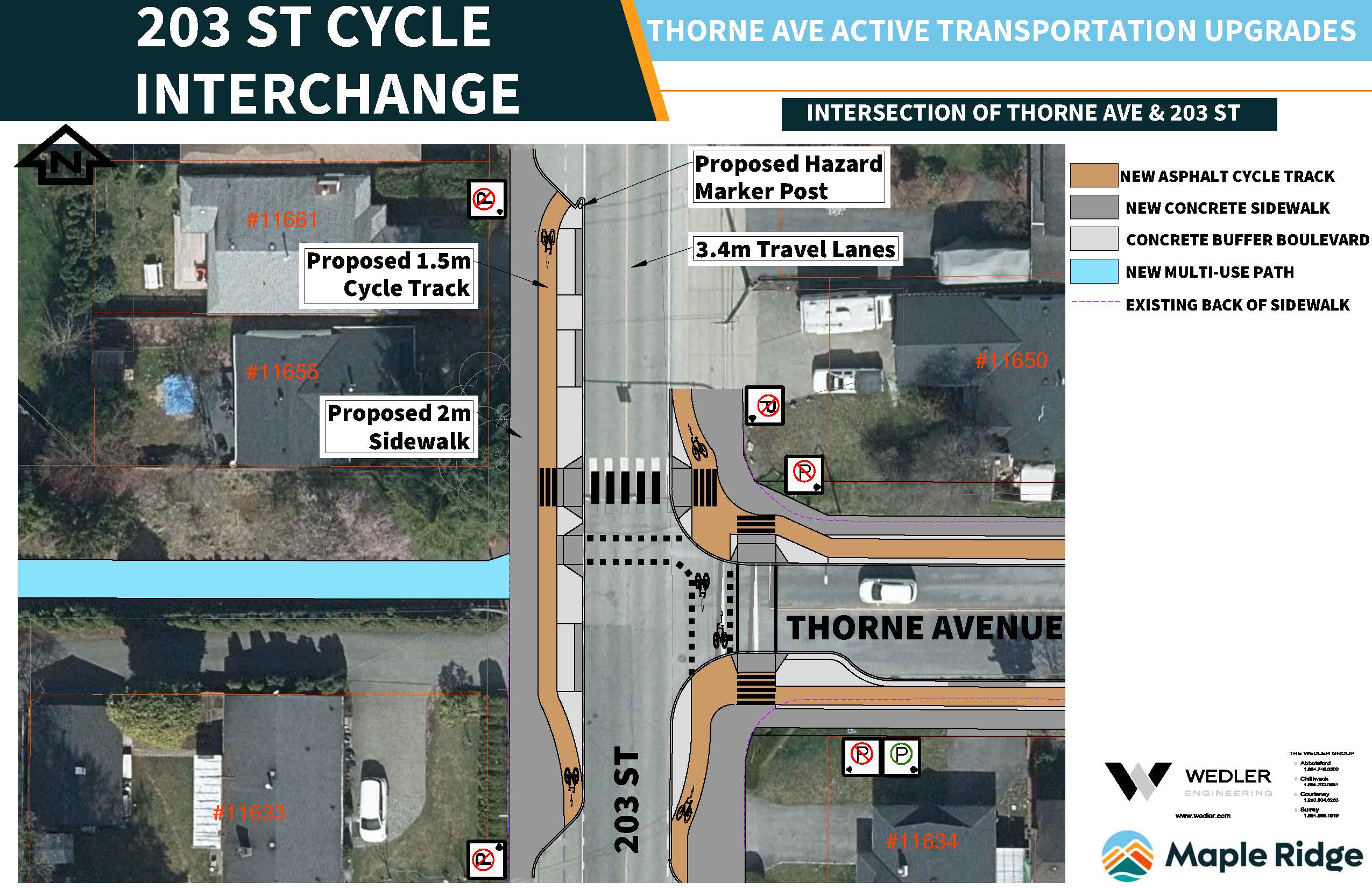 203 Street Cycle Interchange