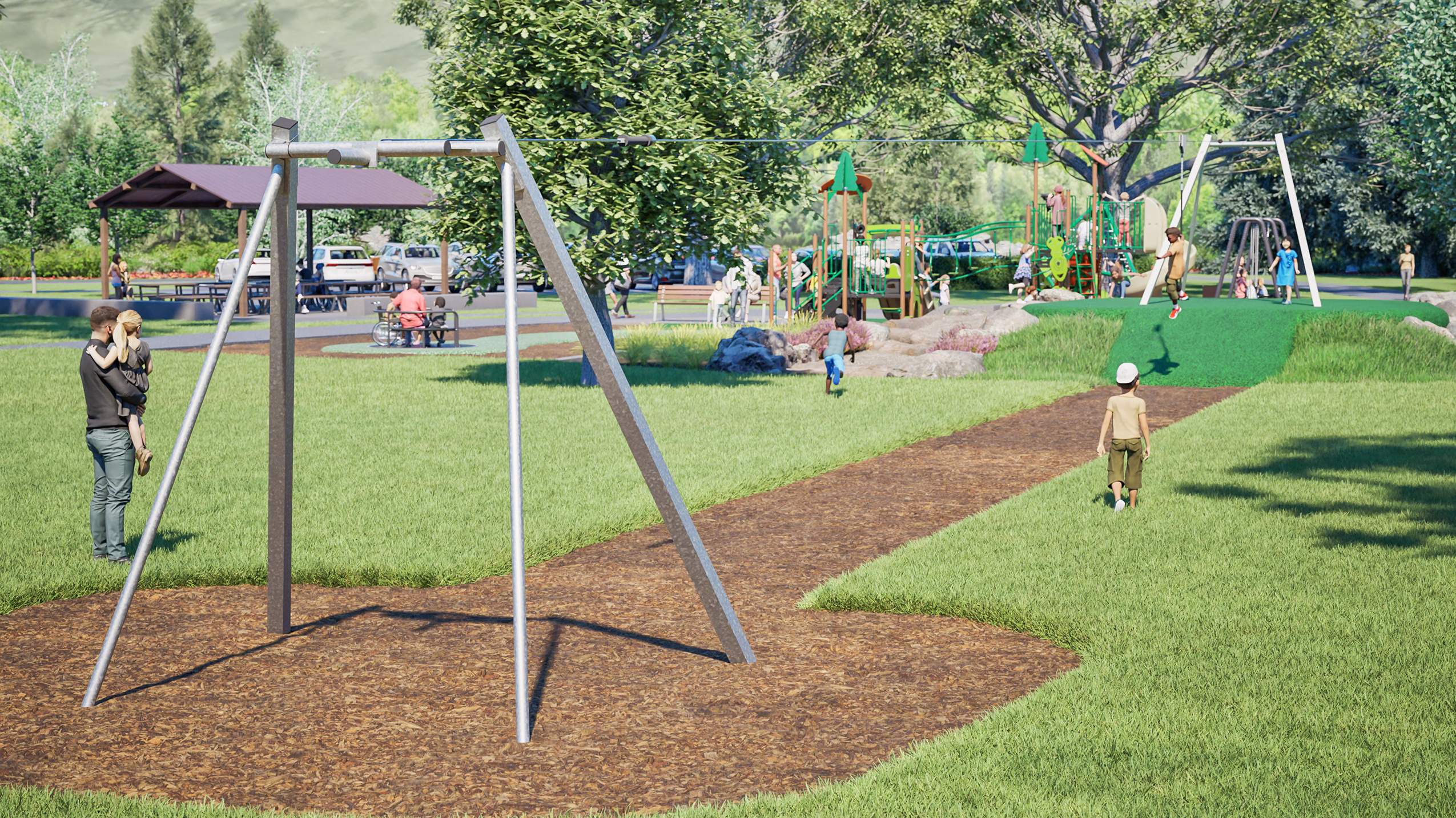 Playground - Zipline