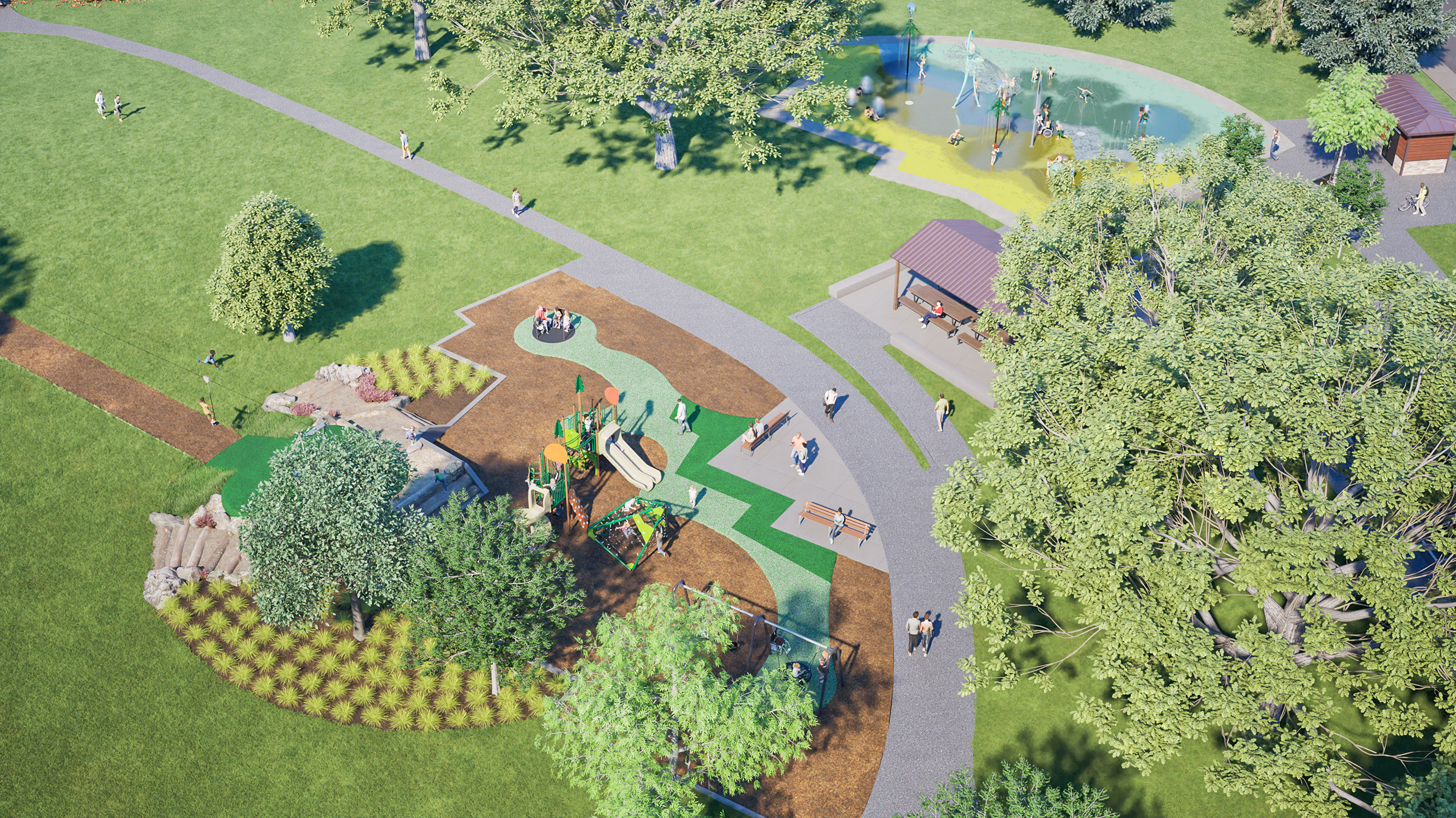 Aerial view - overall